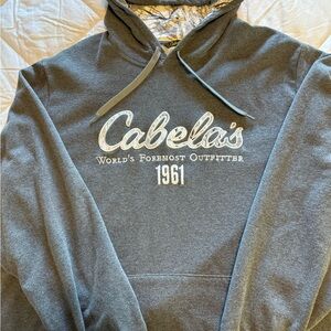 Men’s Cabelas Heavy Duty Hooded Sweatshirt